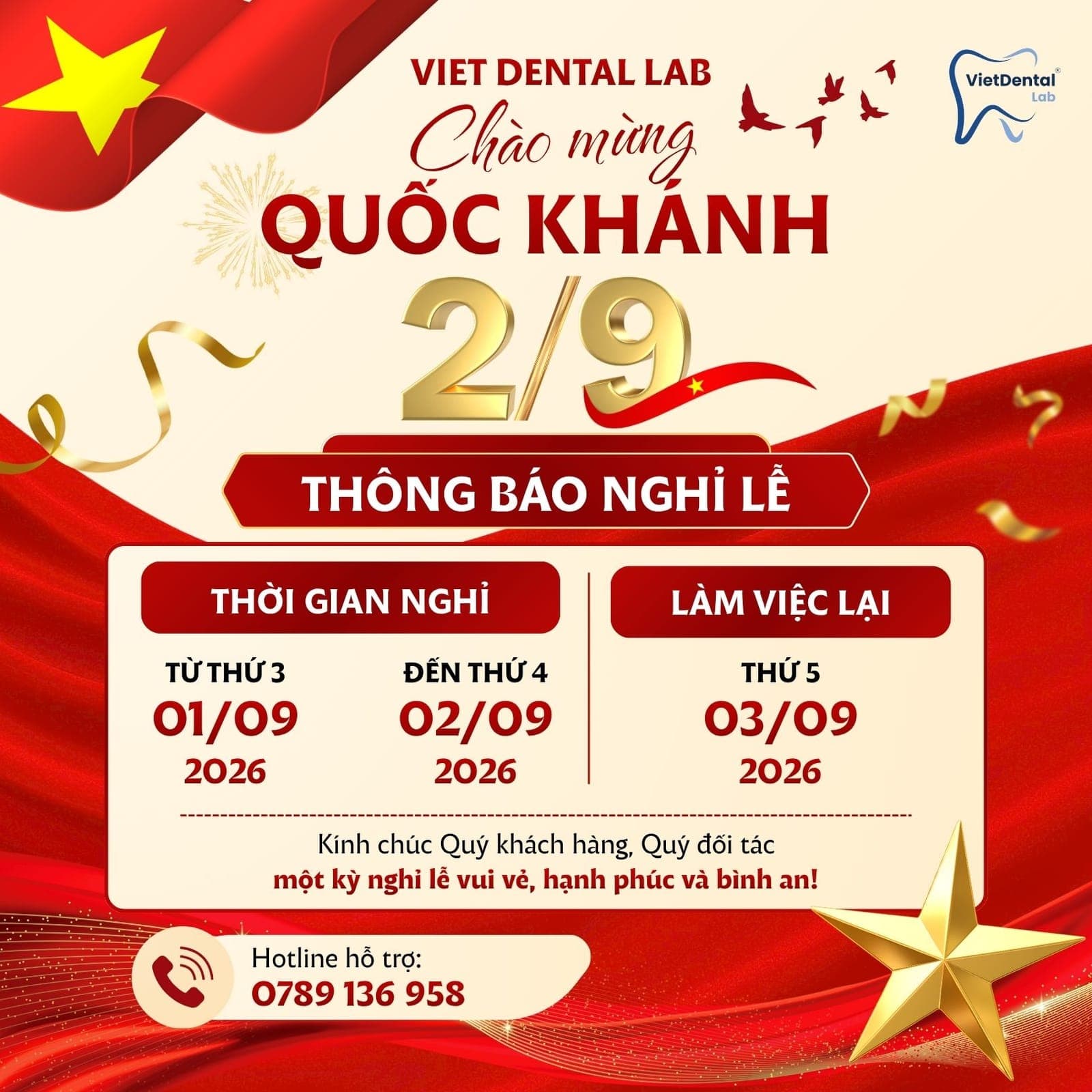 Khách hàng sử dụng dịch vụ tại Viet Dental Lab