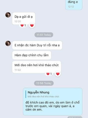 Tin nhắn phản hồi của khách hàng qua Zalo (ảnh 4)